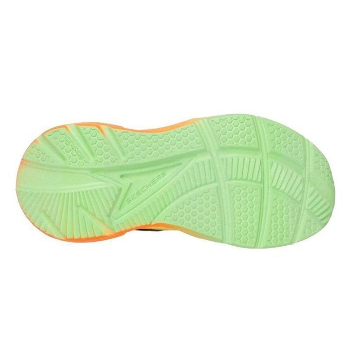 Vaikiški sportbačiai Skechers Tidal-Tech, žali ir įvairiaspalviai