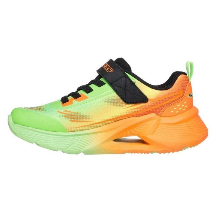 Vaikiški sportbačiai Skechers Tidal-Tech, žali ir įvairiaspalviai