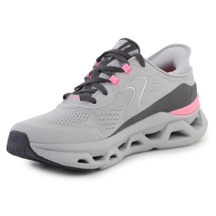 Moteriški sportbačiai Skechers Glide-Step Altus, pilki ir rožiniai