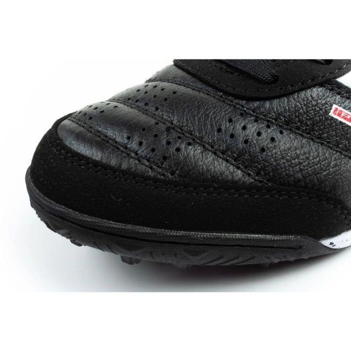 Vyriški natūralios odos futbolo bateliai Joma Mundial Turf 2601, juodi