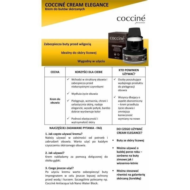 Bespalvis kremas lygiai odai Coccine, 50 ml