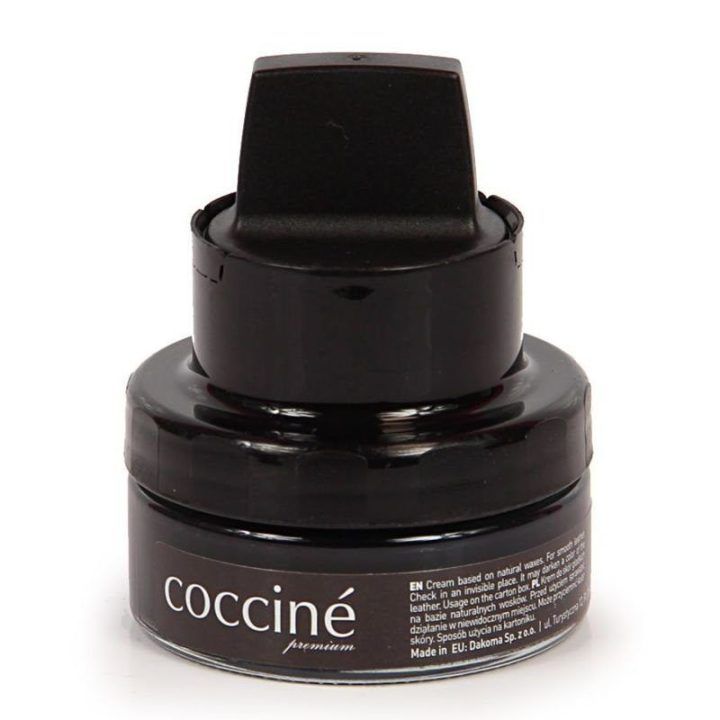 Batų kremas lygių odų priežiūrai Coccine, 50 ml, juodas