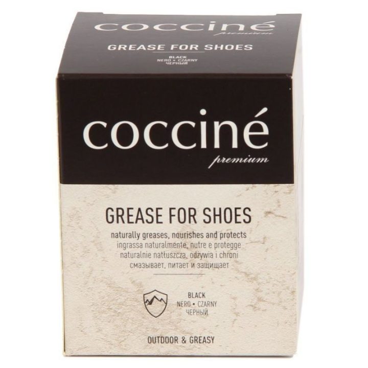 Batų tepalas lygiai odai Coccine, 50 ml, juodas