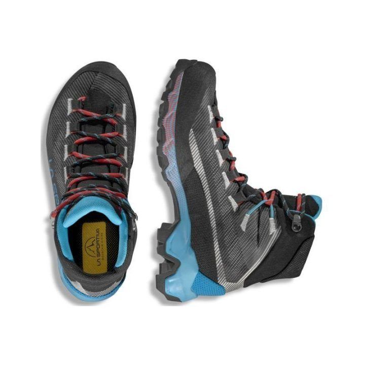 Moteriški žygio batai La Sportiva Aequilibrium, anglies/mėlyni