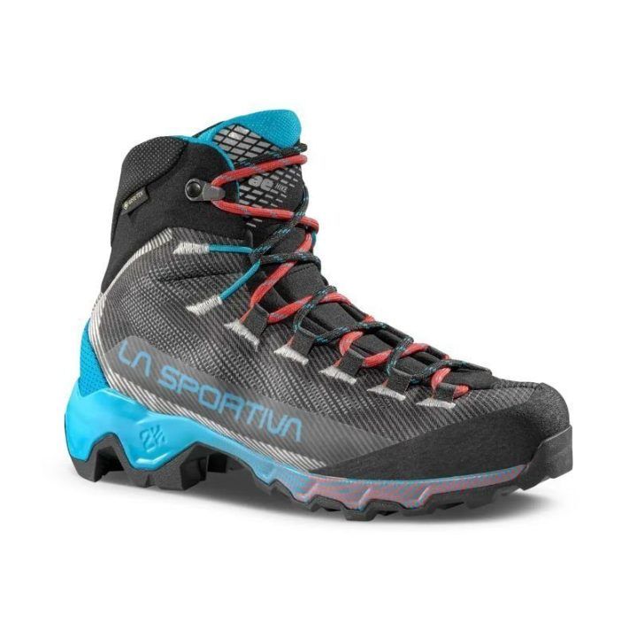 Moteriški žygio batai La Sportiva Aequilibrium, anglies/mėlyni
