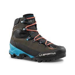 Moteriški žygio batai La Sportiva Aequilibrium LT GTX, juodi ir hibisko spalvos