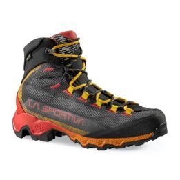 Vyriški žygio batai La Sportiva Aequilibrium Hike GTX, anglies ir geltoni