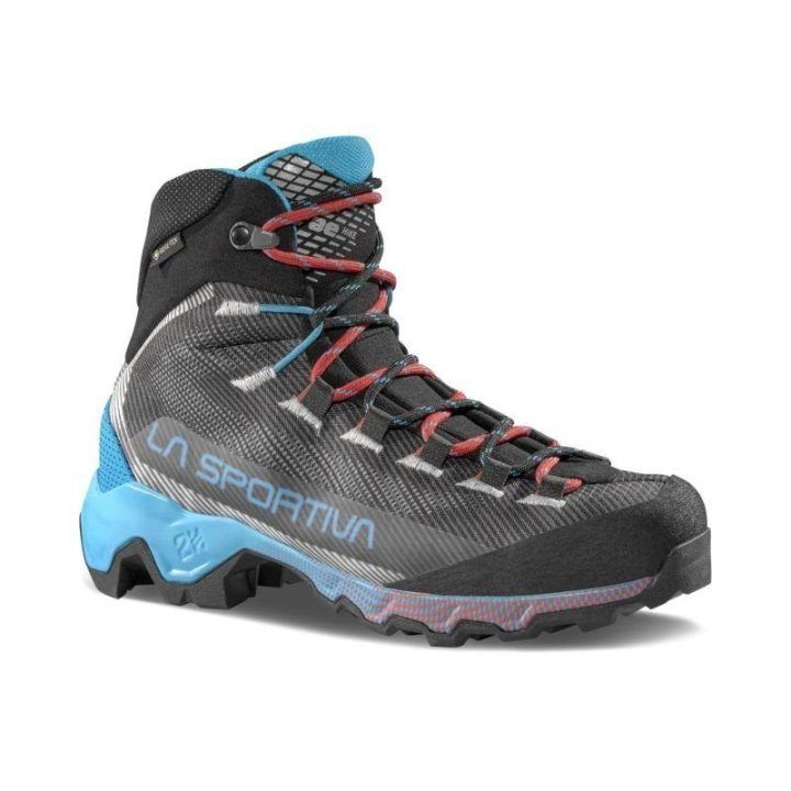 Vyriški žygio batai La Sportiva Aequilibrium Hike GTX, anglies ir tropinės mėlynos