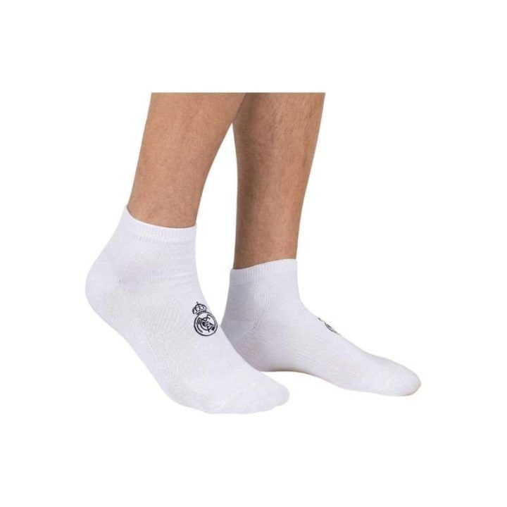 Medvilninės kojinės Real Madryt, 2 poros, baltos