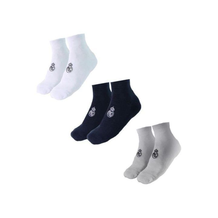 Medvilninių kojinių rinkinys Real Madryt 3 Pack Socks