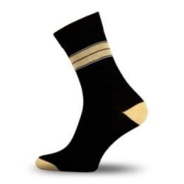 Kojinės WD Polonia Bytom Gold Black, juodos ir auksinės