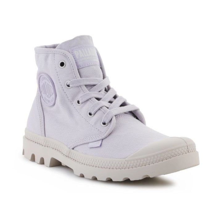 Moteriški sportbačiai aukštu auliuku Palladium Pampa Hi, šviesūs