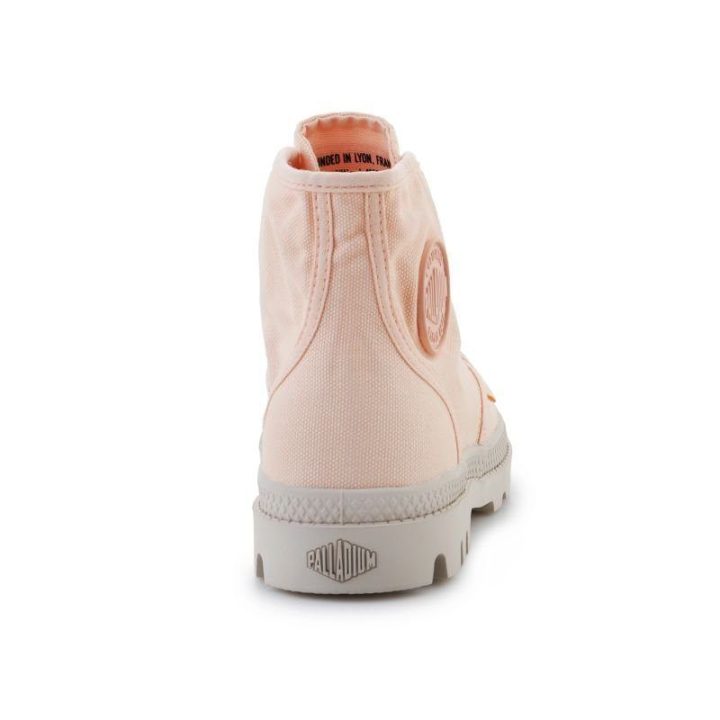 Moteriški sportbačiai aukštu auliuku Palladium Pampa Hi, persikiniai