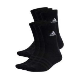 Medvilninės kojinės adidas Cushioned Sportswear, 6 poros, juodos