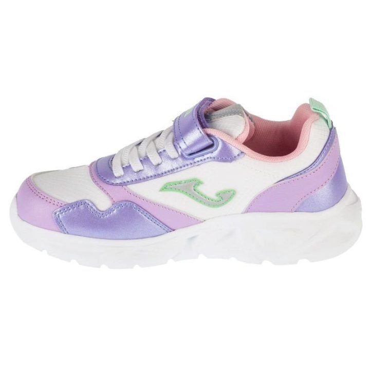 Sportbačiai mergaitėms Joma Star 2519, violetiniai ir balti