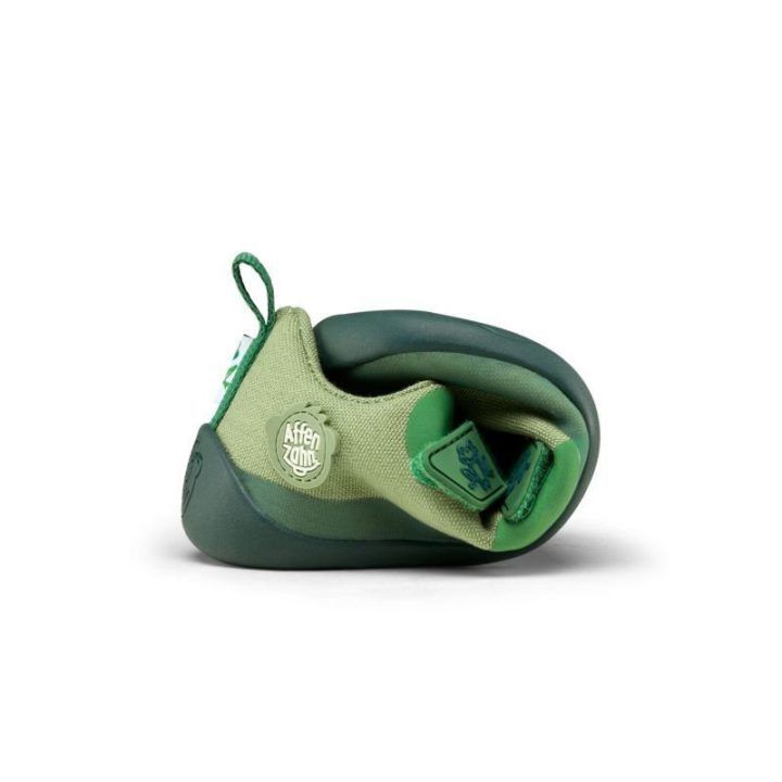 Vaikiški medvilniniai batai su varlės motyvu Affenzahn Lucky Frog