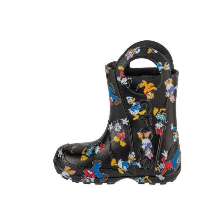 Vaikiški guminiai batai Crocs Mickey Friends Handle It, juodi