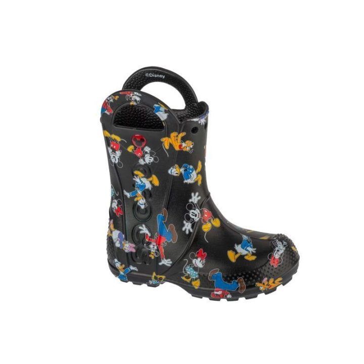 Vaikiški guminiai batai Crocs Mickey Friends Handle It, juodi