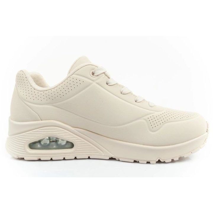Moteriški sportiniai bateliai Skechers Uno-Stand on Air, balkšvi