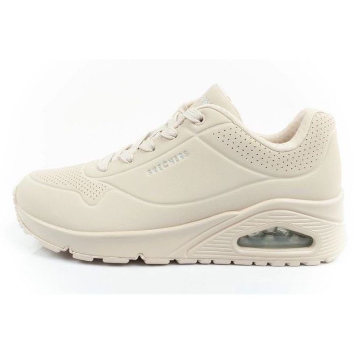 Moteriški sportiniai bateliai Skechers Uno-Stand on Air, balkšvi