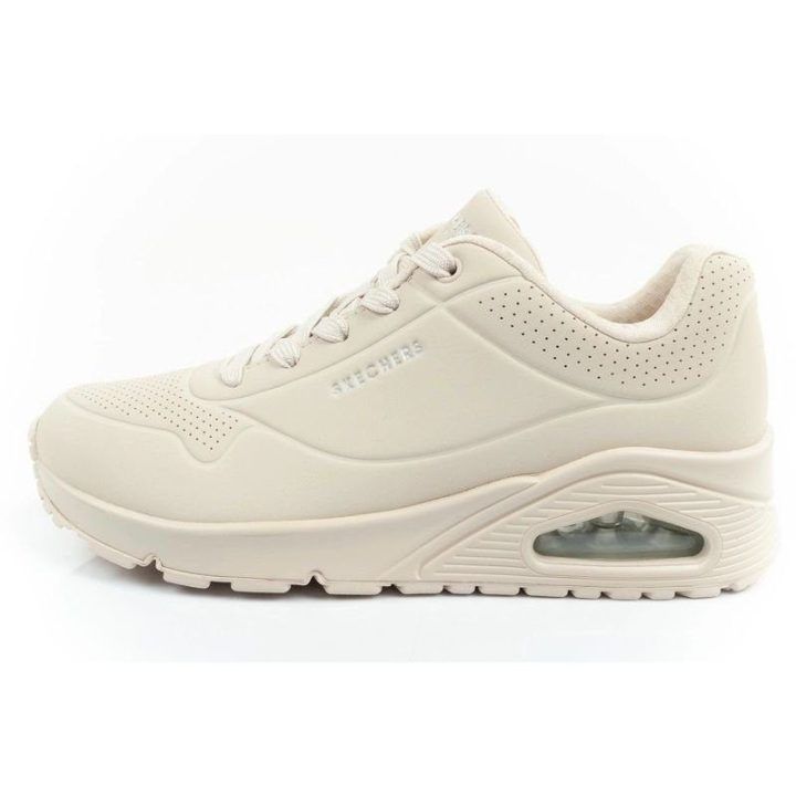 Moteriški sportiniai bateliai Skechers Uno-Stand on Air, balkšvi