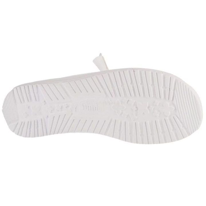 Moteriški pusbačiai Hey Dude Wendy Stretch Sox, balti
