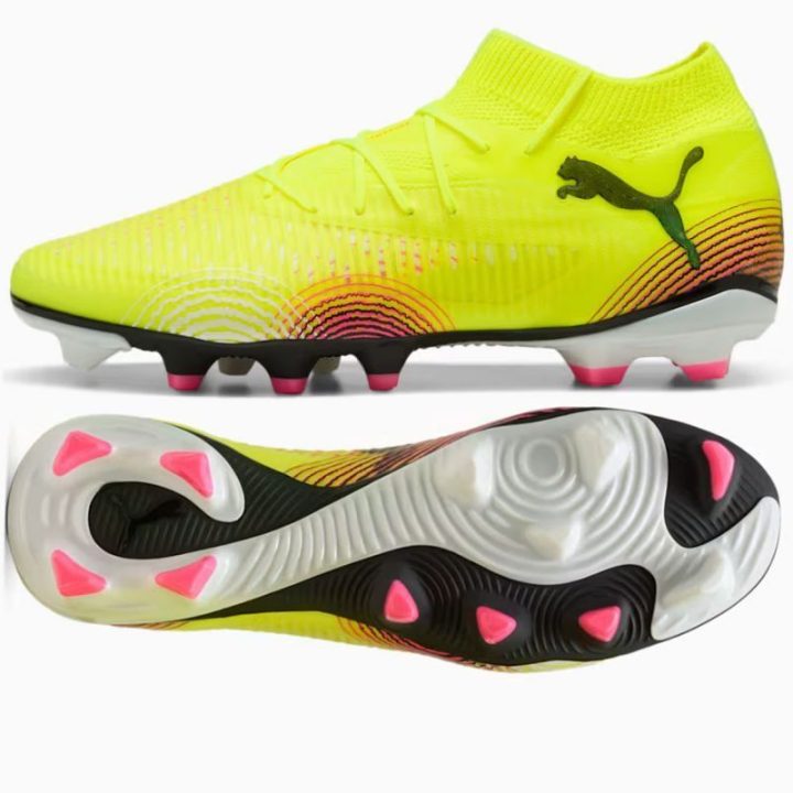 Vyriški futbolo bateliai Puma Future 8 Pro FG/AG, geltoni