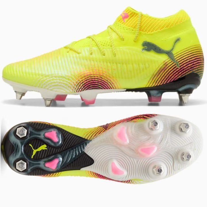 Vyriški futbolo bateliai Puma Future 8 Ultimate MxSG, geltoni