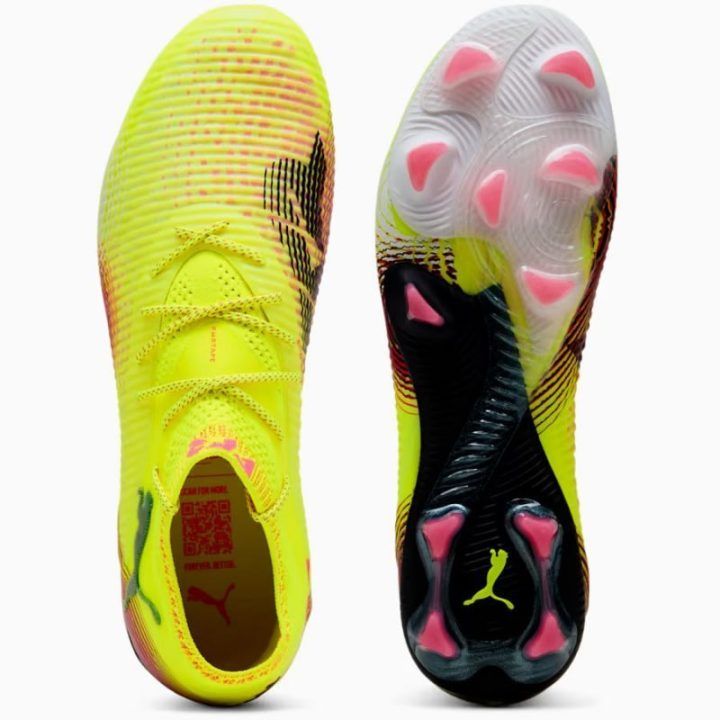 Vyriški futbolo bateliai FG Puma Future 8 Ultimate Low, geltoni