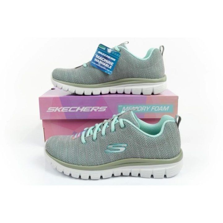 Moteriški sportbačiai Skechers Graceful Twisted Fortune, skalbiami