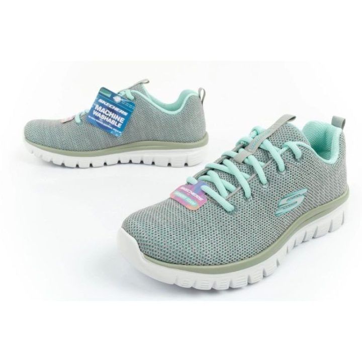 Moteriški sportbačiai Skechers Graceful Twisted Fortune, skalbiami