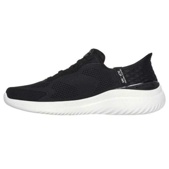 Vyriški įspiriami sportbačiai Skechers Bounder 2.0, juodi ir balti