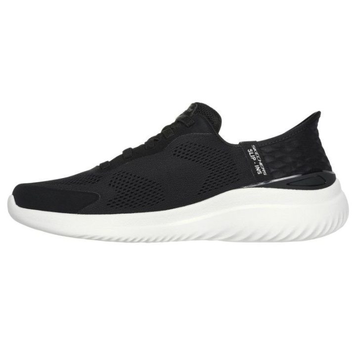 Vyriški įspiriami sportbačiai Skechers Bounder 2.0, juodi ir balti