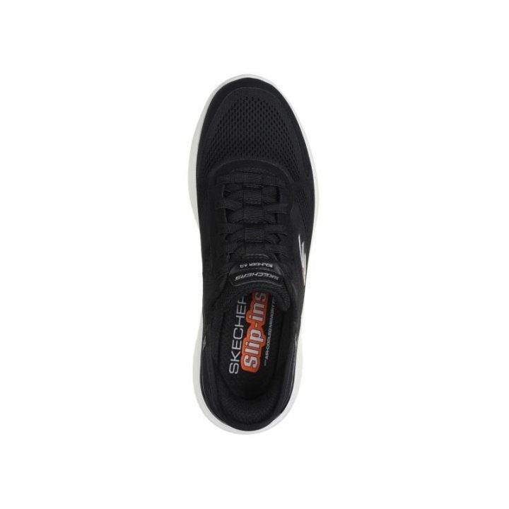 Vyriški įspiriami sportbačiai Skechers Bounder 2.0, juodi ir balti