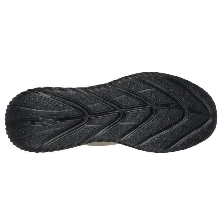 Vyriški įspiriami sportbačiai Skechers Bounder 2.0, rusvai pilki ir juodi