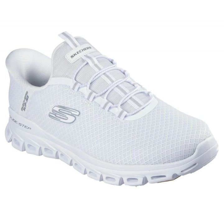 Vyriški įspiriami sportbačiai Skechers Glide-Step Noxus, balti