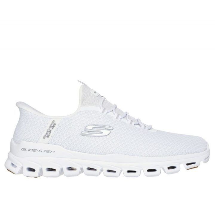 Vyriški įspiriami sportbačiai Skechers Glide-Step Noxus, balti
