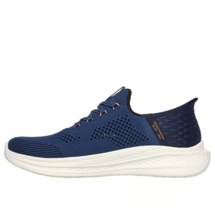Vyriški sportbačiai Skechers Slade Quinto, tamsiai mėlyni