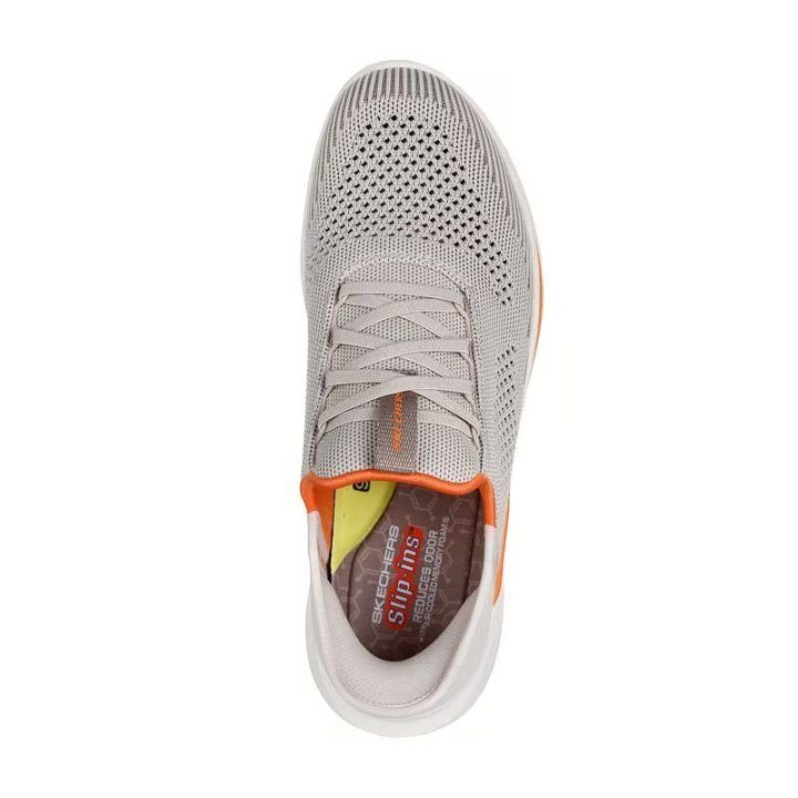 Vyriški suvarstomi sportbačiai Skechers Slade Quinto, smėlio