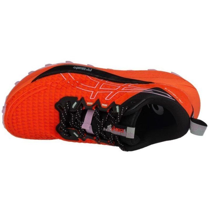 Moteriški bėgimo bekele bateliai Asics Gel-Trabuco 13, oranžiniai