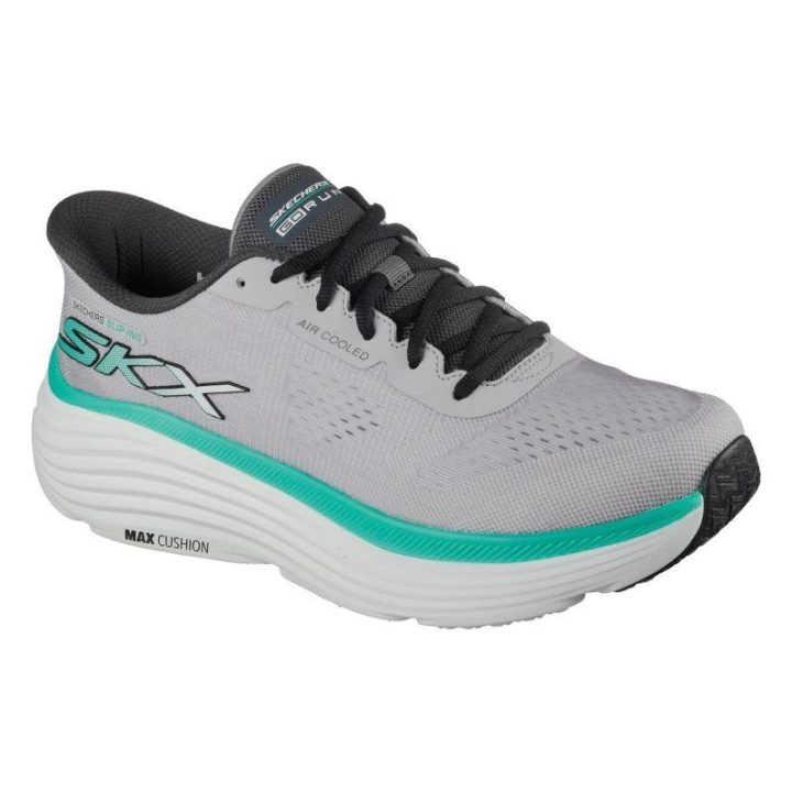 Vyriški įspiriami sportbačiai Skechers, šviesiai pilki