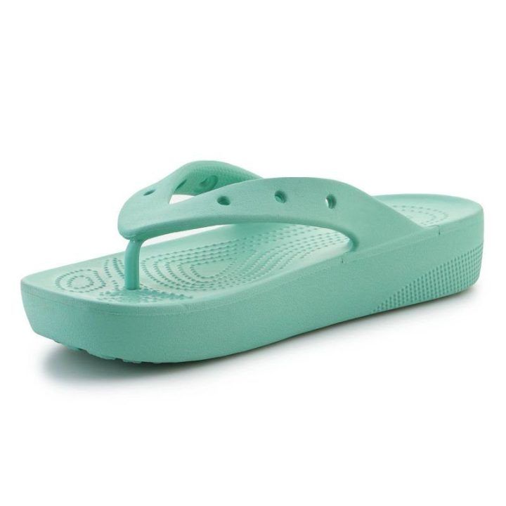 Moteriškos šlepetės su platforma Crocs Classic, Oxygen
