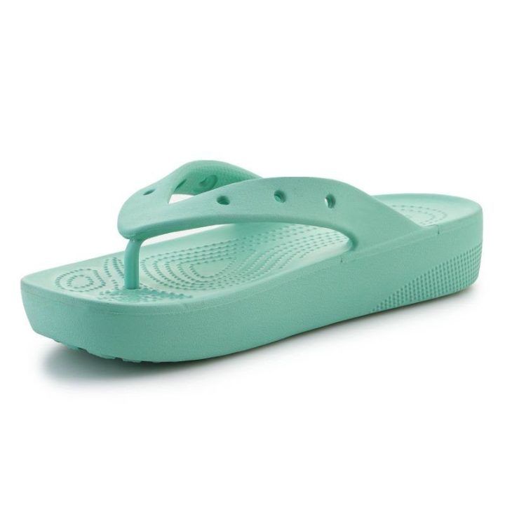 Moteriškos šlepetės su platforma Crocs Classic, Oxygen