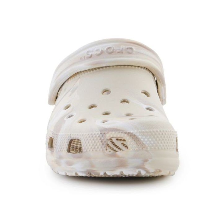 Moteriškos klumpės Crocs Classic Marbled, baltos ir įvairiaspalvės