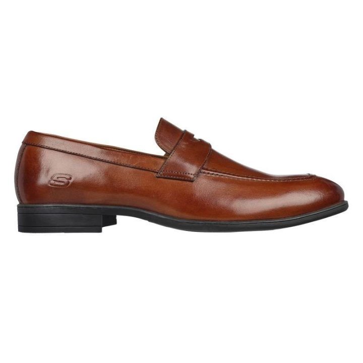 Vyriški odiniai pusbačiai Skechers Trentmore - Corinth, rudi