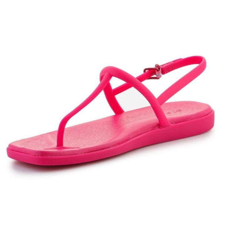 Moteriškos šlepetės per pirštą Crocs Miami Thong Flip, rožinės