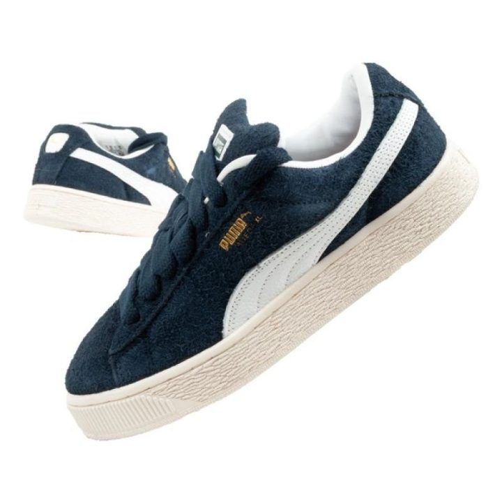 Vyriški natūralios odos sportbačiai Puma Suede XL Hairy