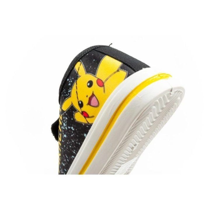 Vaikiški kedai su Pokémon motyvu Leomil, juodi