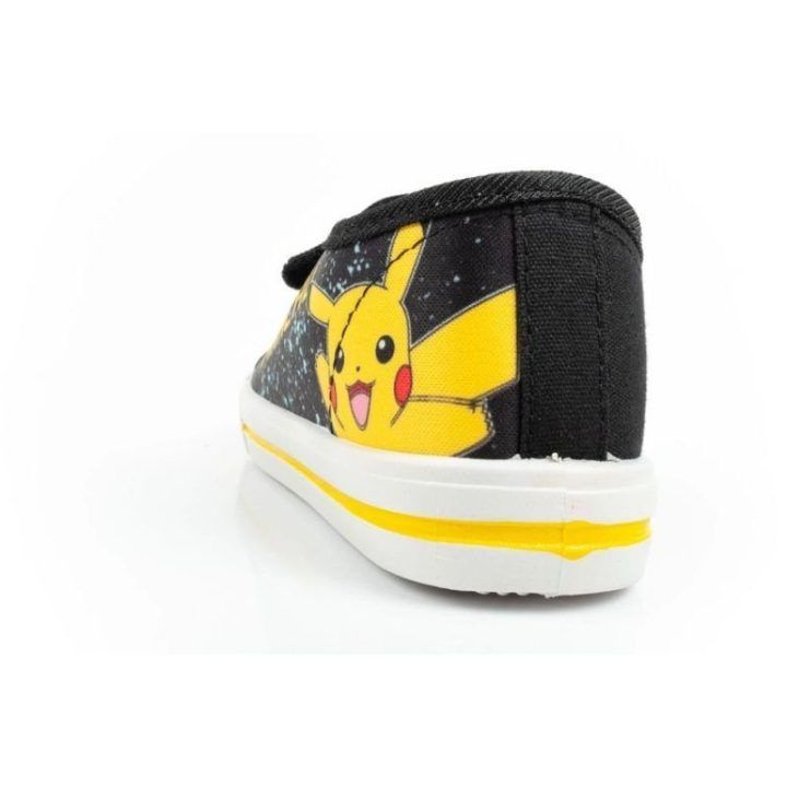 Vaikiški kedai su Pokémon motyvu Leomil, juodi