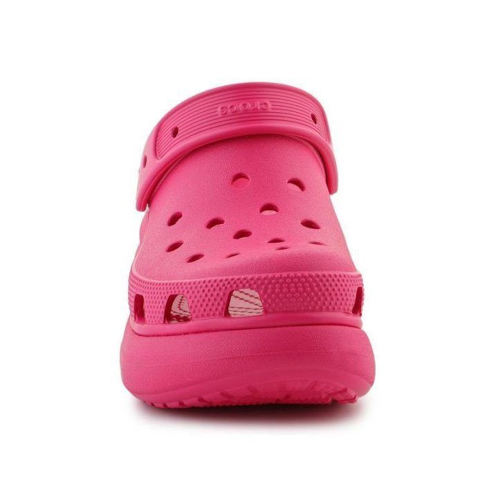 Moteriškos klumpės su paaukštintu padu Crocs Classic Crush, rožinės